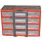 CASIER DE RANGEMENT PLASTIQUE 4 TIROIRS