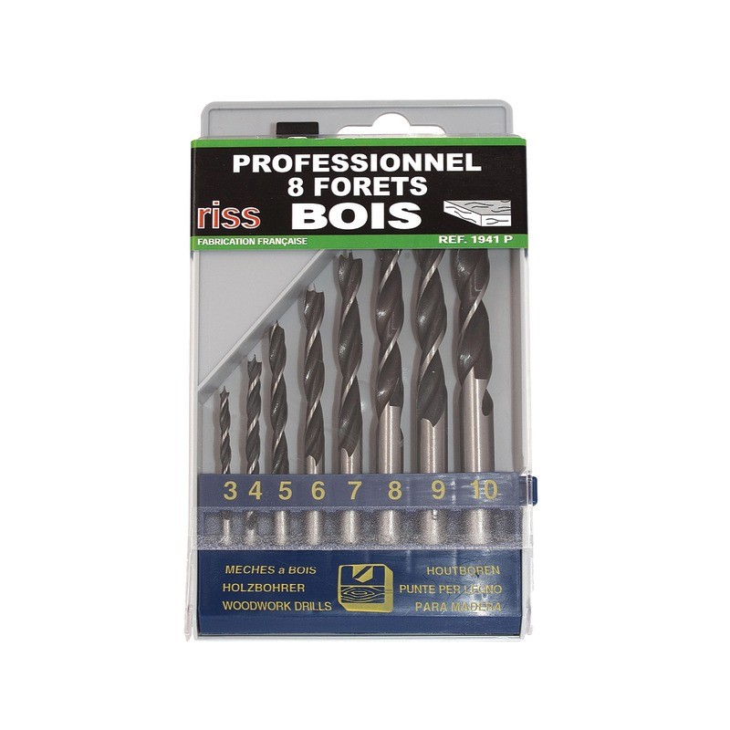 : FORETS 3A10 BOIS 3 POINTES COFFRET 8 PIECES