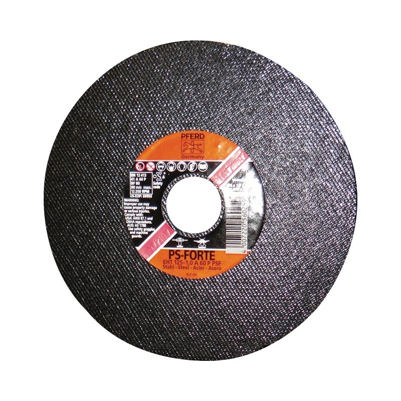 : DISQUE À TRONÇONNER MÉTAL 125 X 1 X 22,2 MM PS FORTE