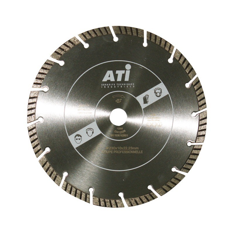 : DISQUE À TRONÇONNER DIAMANT 230 X 2,4 X 22,2 MM