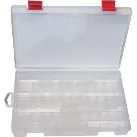 : BOITE DE RANGE MODUL 4A24 COMPARTIM 36X22X4CM