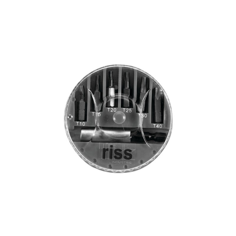 : EMBOUTS DE VISSAE TORX ET PORTE EMBOUTS BOITE DISTRIBUTRICE DE 6 RISS : EMBOUTS DE VISSAE TORX ET PORTE EMBOUTS BOITE DISTRIBUTRICE DE 6 RISS
