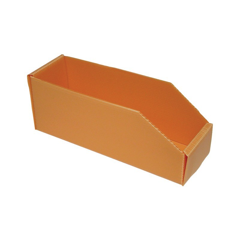 : BOITE ORANGE PLASTIBOX 280X90X105/70