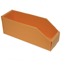 : BOITE ORANGE PLASTIBOX 280X90X105/70