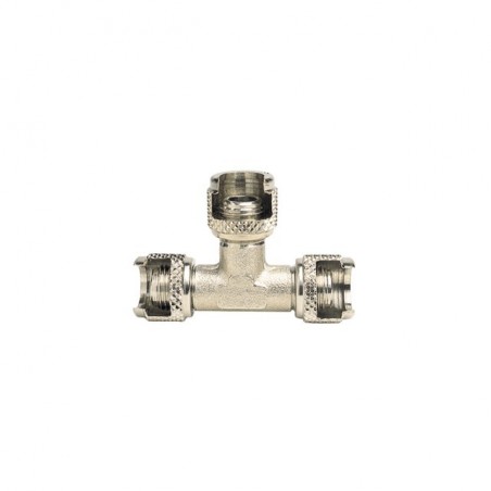 : RACCORD EN T 3X1/4" POUR BAIONNETTE PRODIF