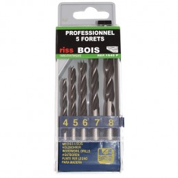 : FORETS 4A8 BOIS 3 POINTES COFFRET 5 PIECES