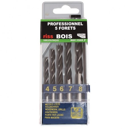 : FORETS 4A8 BOIS 3 POINTES COFFRET 5 PIECES