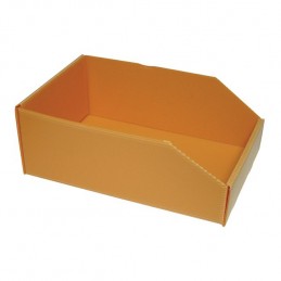 : BOITE ORANGE PLASTIBOX 280X180X105/70