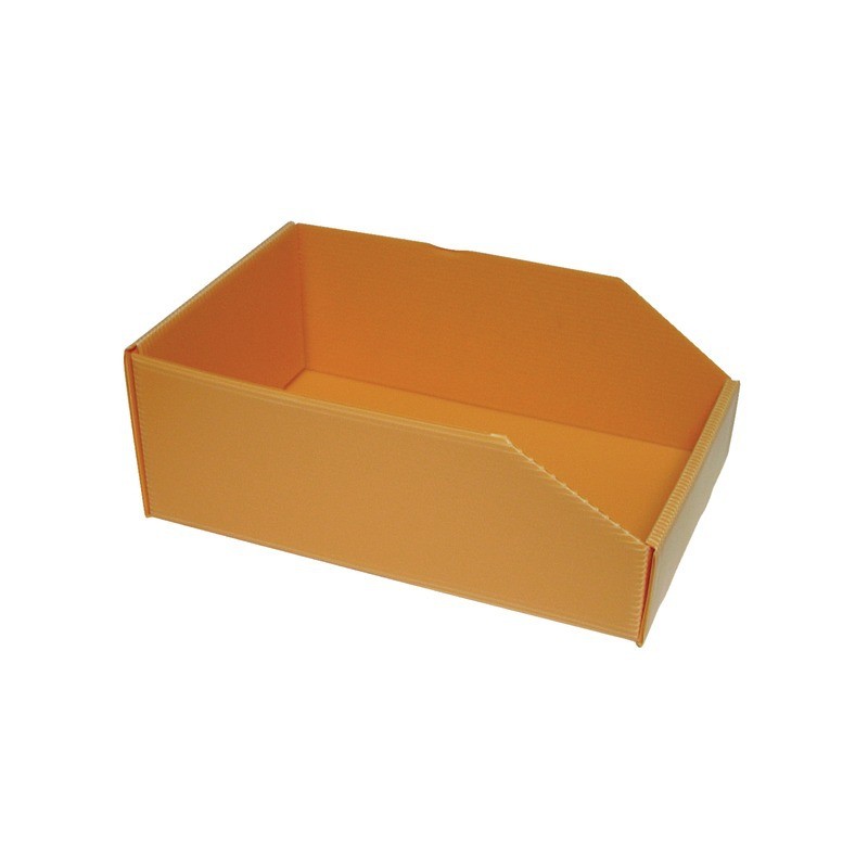 : BOITE ORANGE PLASTIBOX 280X180X105/70