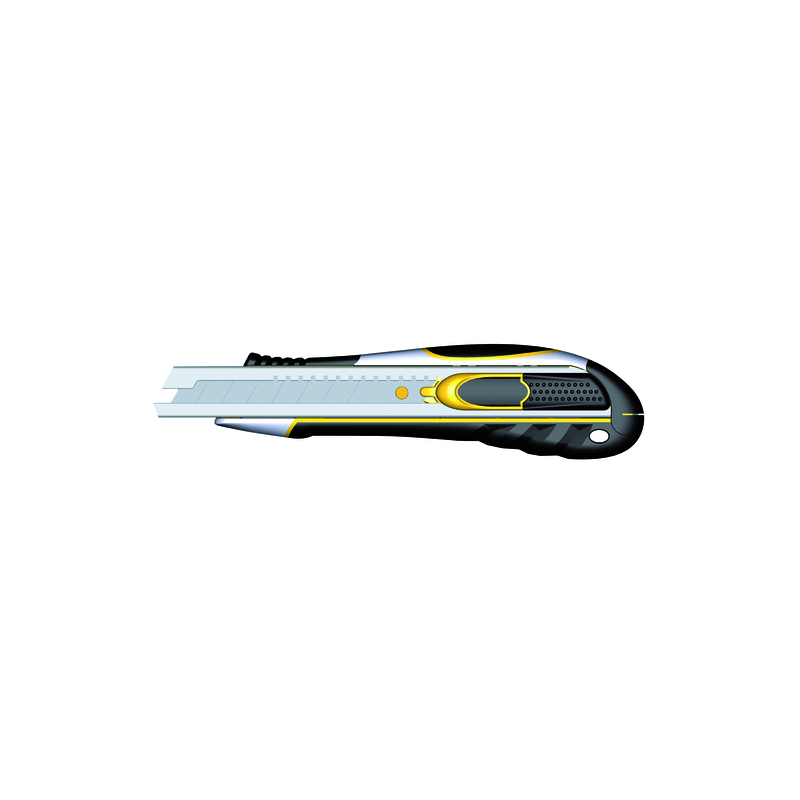 Tajima : Cutter securite 18mm avec poignée ergonomique Tajima : Cutter securite 18mm avec poignée ergonomique