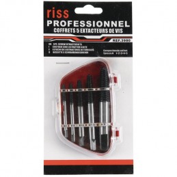 RISS  : Extracteurs de goujons  (coffret de 5 de 3mm a 18mm)