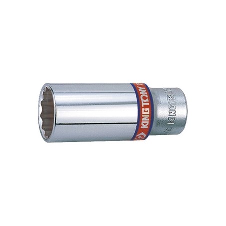 KING TONY  : Douille Pouce 3/8" (9,53mm) Longue 12 Pans