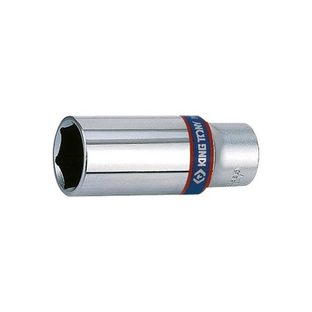 KING TONY  : Douille Métrique 3/8" (9,53mm) Longue 6 Pans 3235M