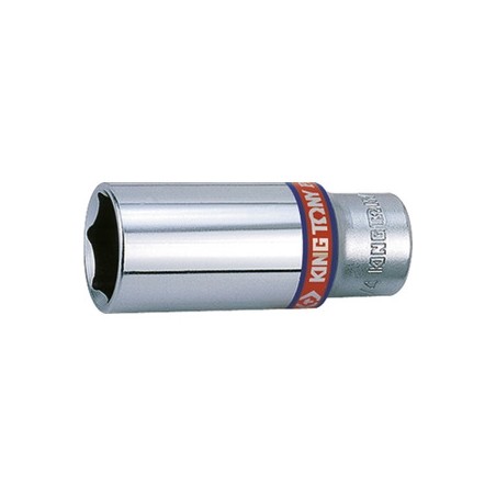 KING TONY  : Douille Pouce 3/8" (9.53mm) Longue 6 Pans 3235S