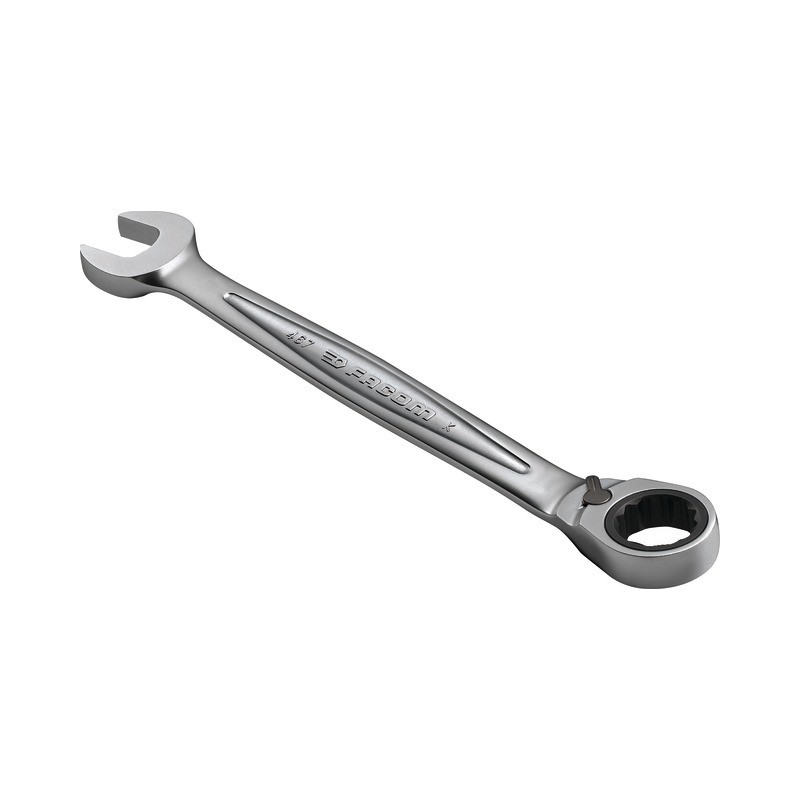 FACOM : CLE MIXTE A CLIQUET REVERSIBLE ULTRA GRIP 22 MM FACOM FACOM : CLE MIXTE A CLIQUET REVERSIBLE ULTRA GRIP 22 MM FACOM