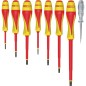 Tournevis isolés 1000v 4x fente 3x phillips 1x testeur (Jeu de 8)