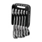 CLES MIXTES COURTES A CLIQUET REVERSIBLES ULTRA GRIP SUR ETUI PORTATIF JEU DE 6 FACOM