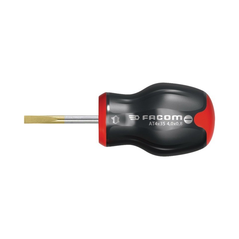 FACOM  : TOURNEVIS PROTWIST A FENTE LAME COURTE 5,5 MM LG 35 MM FACOM