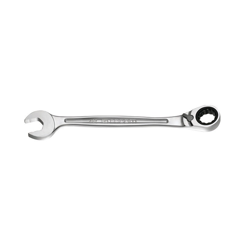 FACOM : CLE MIXTE A CLIQUET REVERSIBLE ULTRA GRIP 19 MM FACOM FACOM : CLE MIXTE A CLIQUET REVERSIBLE ULTRA GRIP 19 MM FACOM