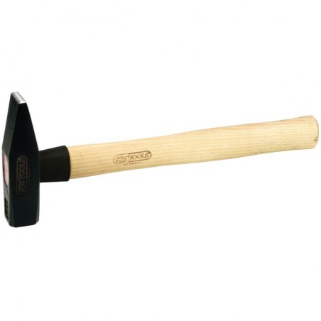 Marteau mécanicien tête 23x23mm 300 grammes manche hickory