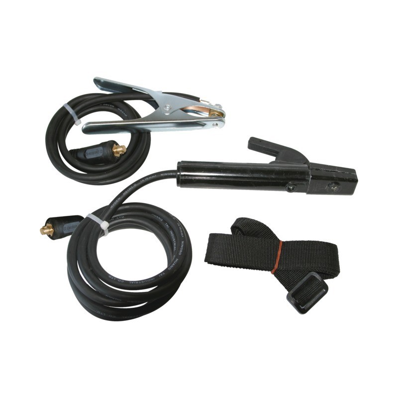 : KIT MMA 200A 25MM² PORTE ELECTRODE / CABLE DE MASSE