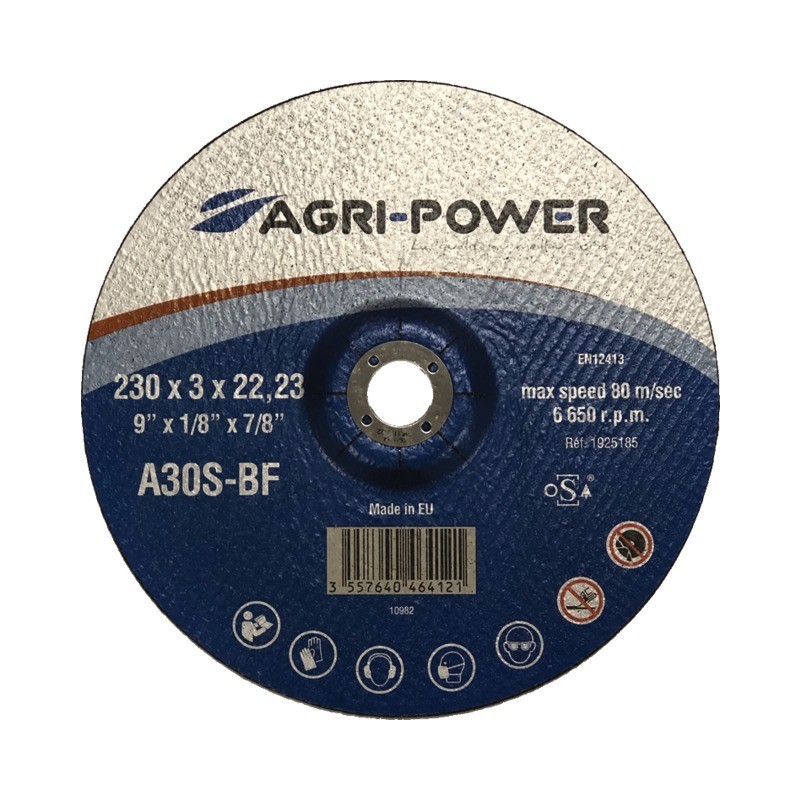 : DISQUE A TRONCONNER 230X3X22,2 MOYEU DEPORTE AGRI-POWER : DISQUE A TRONCONNER 230X3X22,2 MOYEU DEPORTE AGRI-POWER