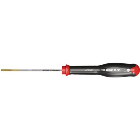 FACOM  : TOURNEVIS PROTWIST A FENTE LAME FRAISE 3 MM LG 100 MM FACOM