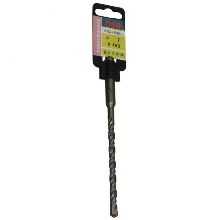 : FORET 7MM BETON SDS + BULL LG 160MM SUPPORT PVC