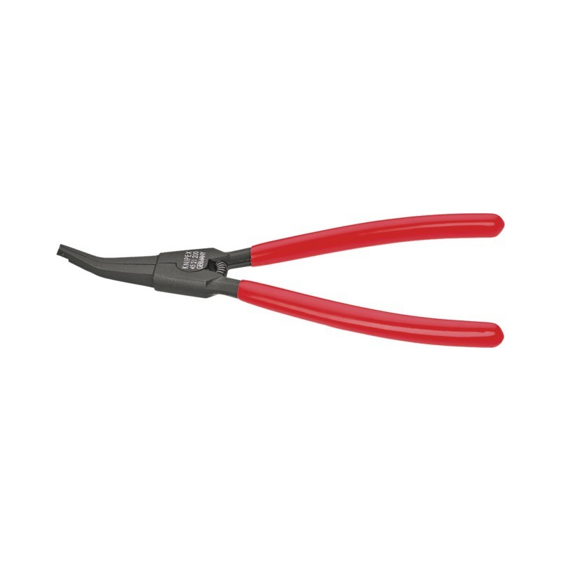 : PINCE A CIRCLIPS SPECIALE DE MONTAGE RONDELLE RESSORT D'ARBRE LG 200 MM KNIPEX