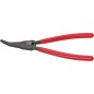 PINCE A CIRCLIPS SPECIALE DE MONTAGE RONDELLE RESSORT D'ARBRE LG 200 MM KNIPEX