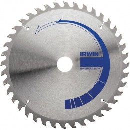 : LAME SCIE CIRCULAIRE PRO BOIS 180X30 24 DENTS IRWIN