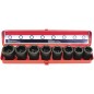 DOUILLES A CHOCS 3/4" PRO COFFRET DE 8 PIECES