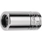 DOUILLE PORTE EMBOUT 1/4" AVEC JONC FACOM