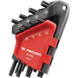 FACOM  : CLES MALES TORX ETUI DE 8 CLES FACOM