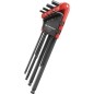 CLE MALE  EXTRA LONGUE 6 PANS TETE SPHERIQUE ETUI DE 9 CLES FACOM