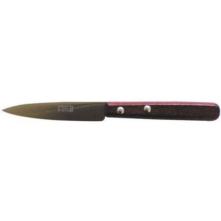 Couteau office lame inox mche bois 195mm