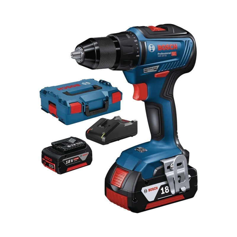 : PERCEUSE VISSEUSE GSR 18V-55 - 2x3AH - BOSCH