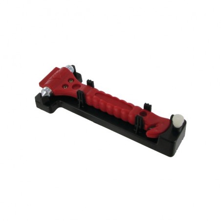 : MARTEAU BRISE-GLACE AVEC LAME COUPE CEINTURE