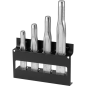 BURINS NERVURES METAL STANDARD AVEC SUPPORT JEU DE 4