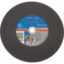 : DISQUE À TRONÇONNER MÉTAL/INOX 350 X 3 X 25,4 MM BLUE PRO