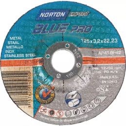 : DISQUE À TRONÇONNER MÉTAL/INOX 125 X 3,2 X 22,2 MM BLUE PRO