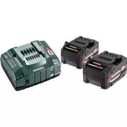 : BATTERIE LI-ION 5,2AH 18V PACK DE 2 AVEC CHARGEUR METABO