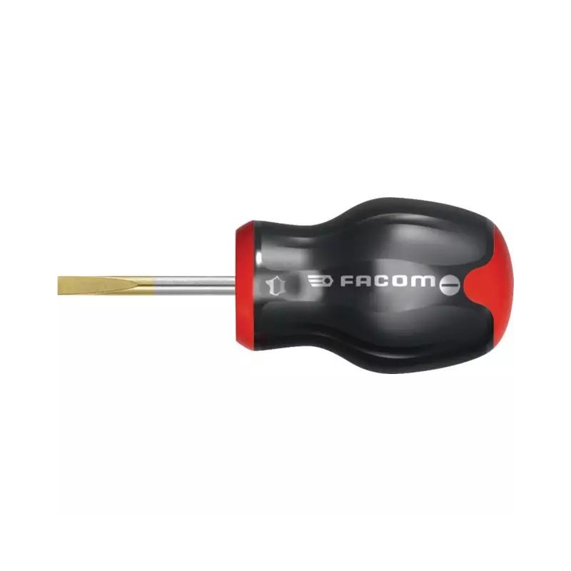 FACOM  : TOURNEVIS PROTWIST A FENTE LAME COURTE 4 MM LG 25 MM FACOM