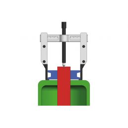 KING TONY  : Extracteurs 2 griffes monobloc "fine" 140mm - 79621750