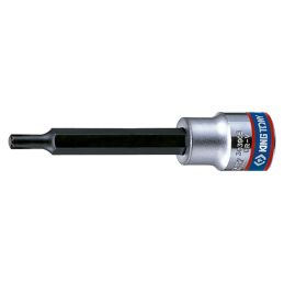 KING TONY  : Douille tournevis ribe  3/8" (9.53mm) Longueur 90mm  M5 - 303905