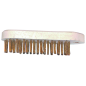 Brosse métallique à main violon 5 rangs métallique 186x56mm