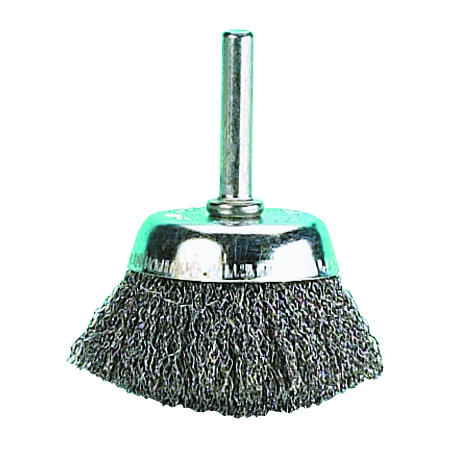 : Brosse de perceuse métallique diamètre 75mm, Fil 0.30mm, Axe 6mm