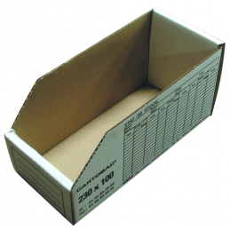 STELEC  : Boite de rangement carton 230x100mm