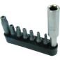 Embouts tournevis resistorx plus (Jeux de 8 pièces) - 1008CQ Embouts tournevis resistorx plus (Jeux de 8 pièces) - 1008CQ