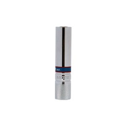 KING TONY  : Douilles pour bougies 14 mm longueur 90 mm 12 Pans
